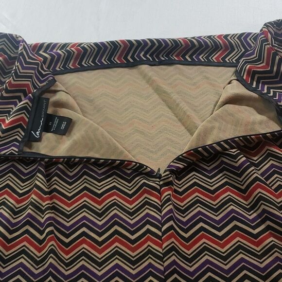 Lane Bryant 26 Zig Zag Striped Mini Skirt - Picture 7 of 8